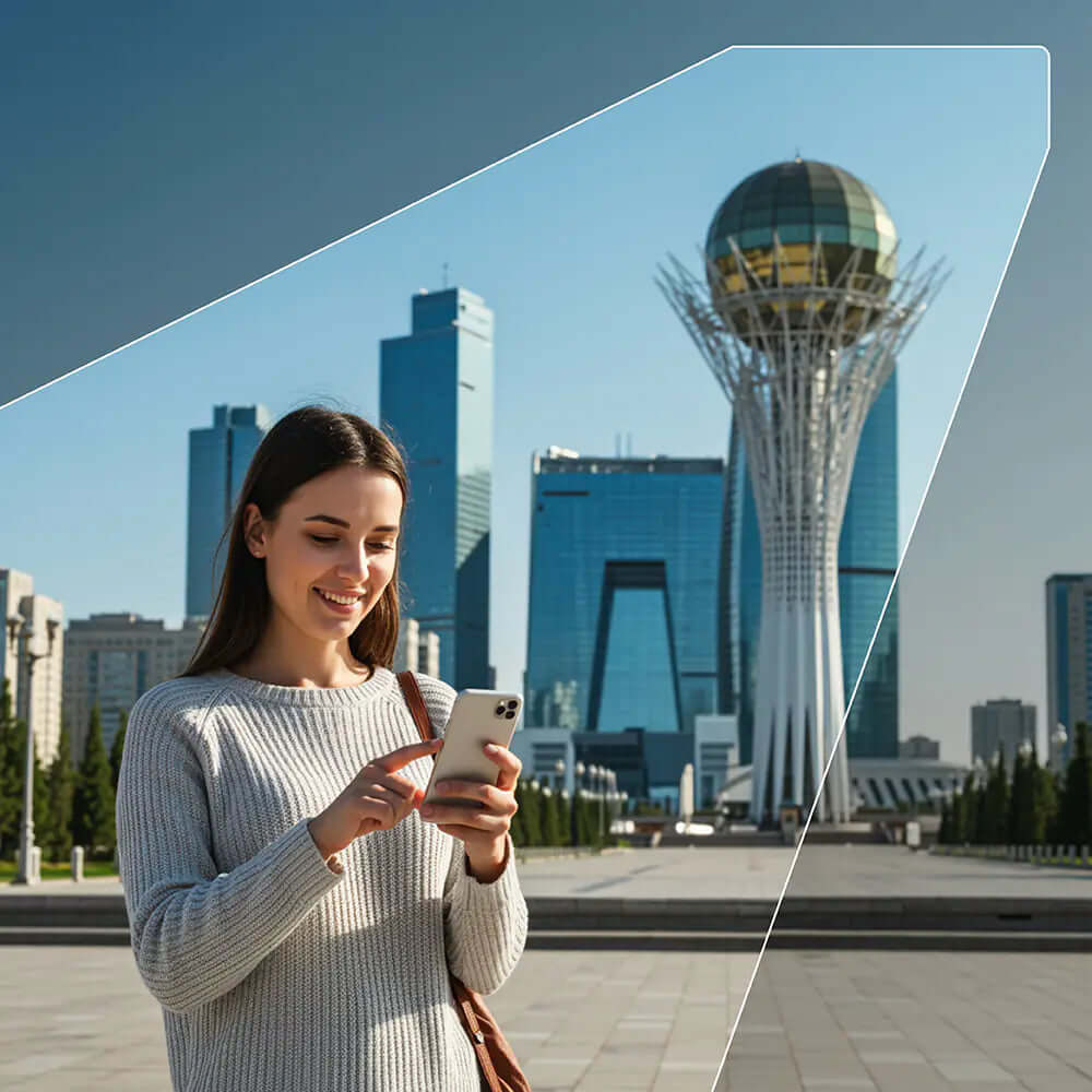 Kazakhstan eSIM with Fast Data Access – Easy Setup for Seamless Travel Across Cities and Nature