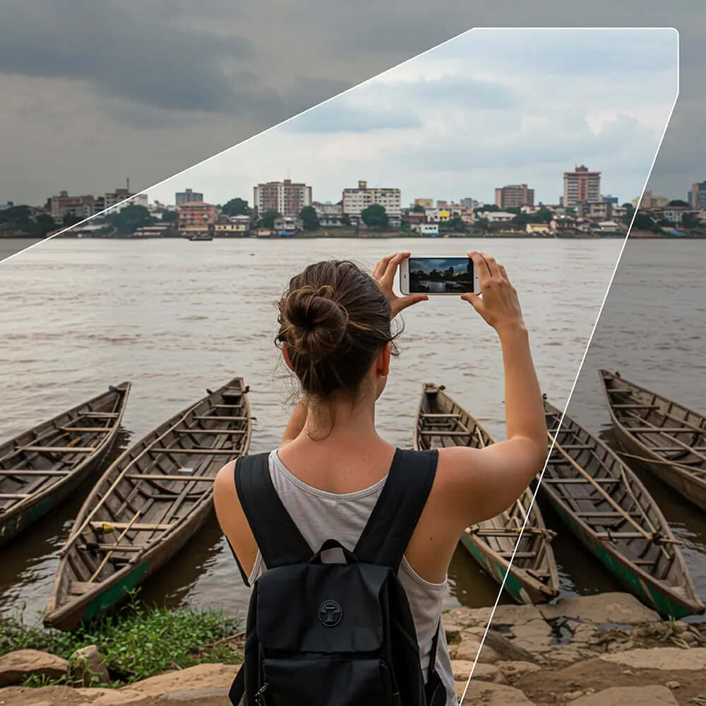 Republic of the Congo eSIM with Fast Internet – Easy Setup for Travel Through Cities and Forests.