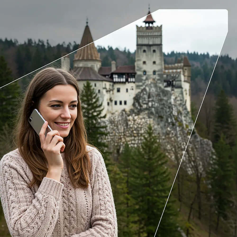 Romania eSIM with Fast Connectivity – Ideal for Exploring Castles, Cities, and Countryside